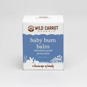 Wild Carrot Baby Bum Balm 4oz size - NEW